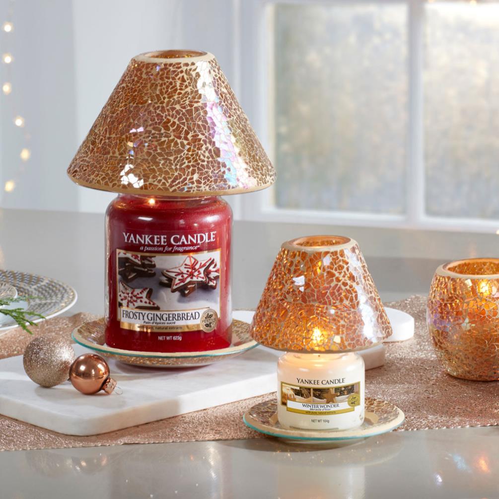 Yankee Candle Frosty Gingerbread Large Jar Extra Image 1